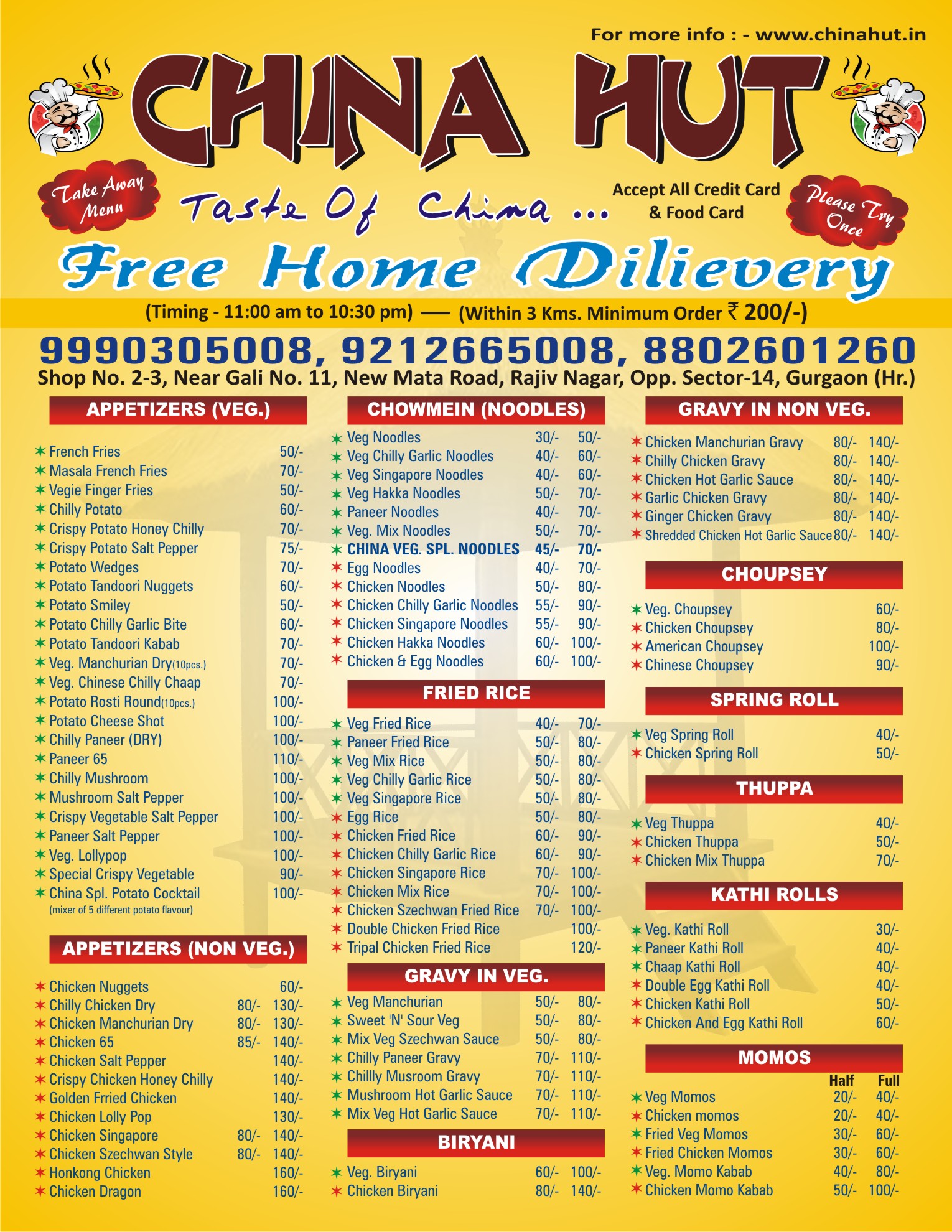 Discounts in Rajiv Nagar, Gurgaon on Multi Cuisine, Food at Family